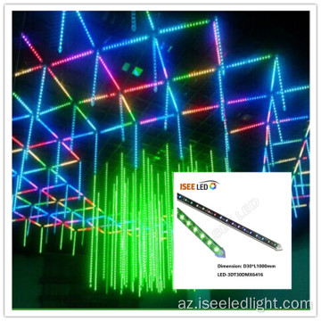 DMX 3D LED PIXEL TUBE mərhələsinin işıqlandırılması